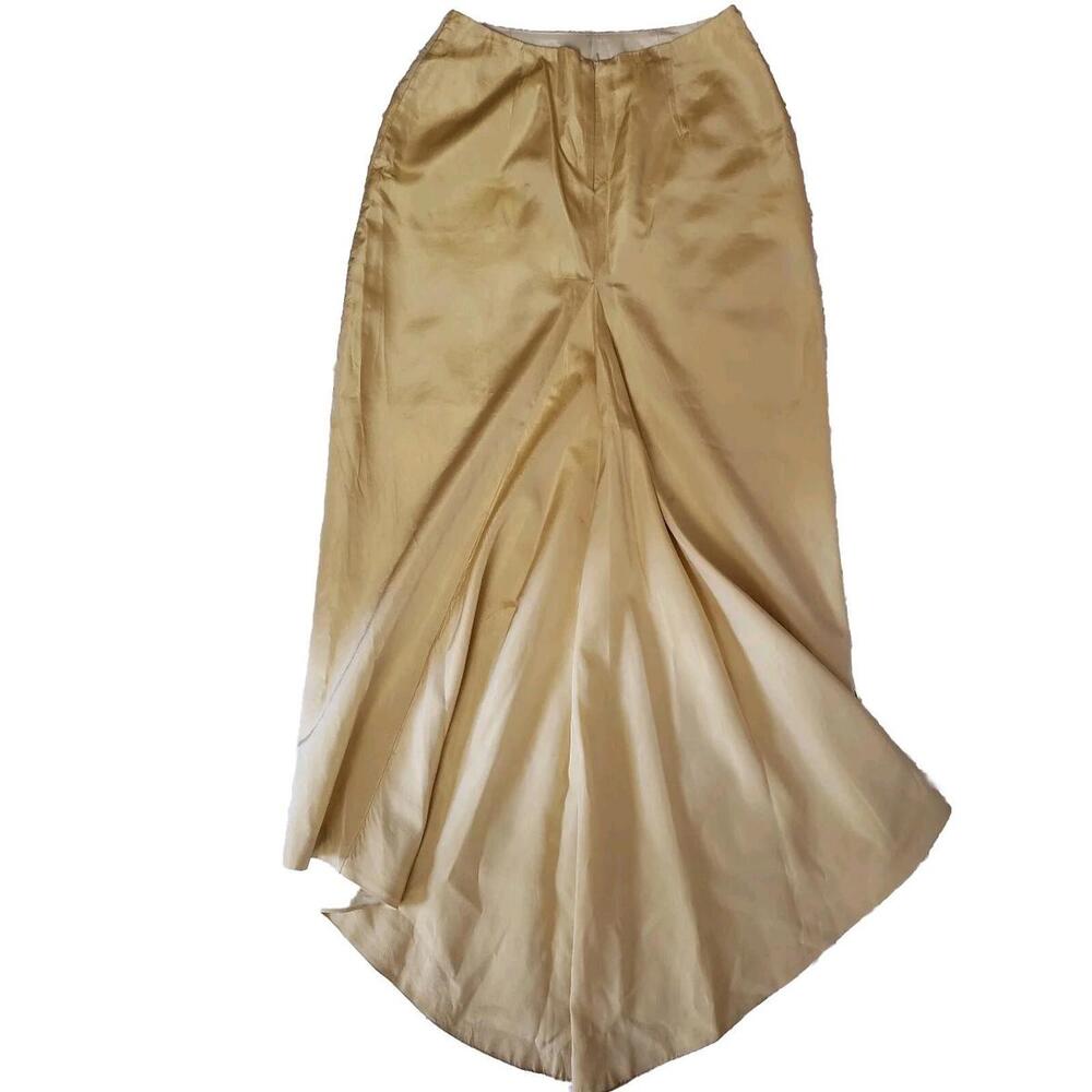 NINA AUSTIN Yellowish Women's long tail skirt size M